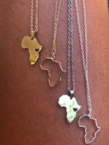 Afrique Necklace Gold