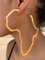 Load image into Gallery viewer, Africa Hoops Large

