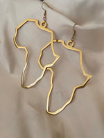 Load image into Gallery viewer, Motherland Hoops Gold Large
