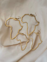 Load image into Gallery viewer, Motherland Hoops Gold Large
