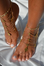 Load image into Gallery viewer, Yasmin Anklets Gold
