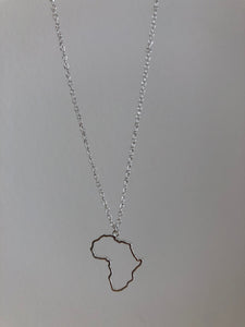 Afrique Necklace Silver